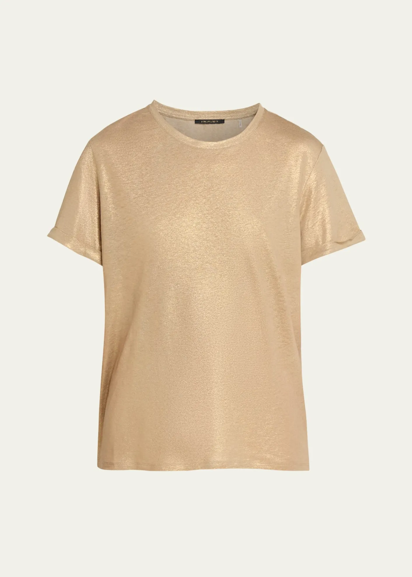 Kobi HalperinMeegan Crewneck Shimmer Knit Tee