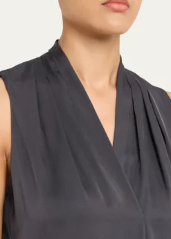 Kobi HalperinMila Silk-Stretch Sleeveless Top