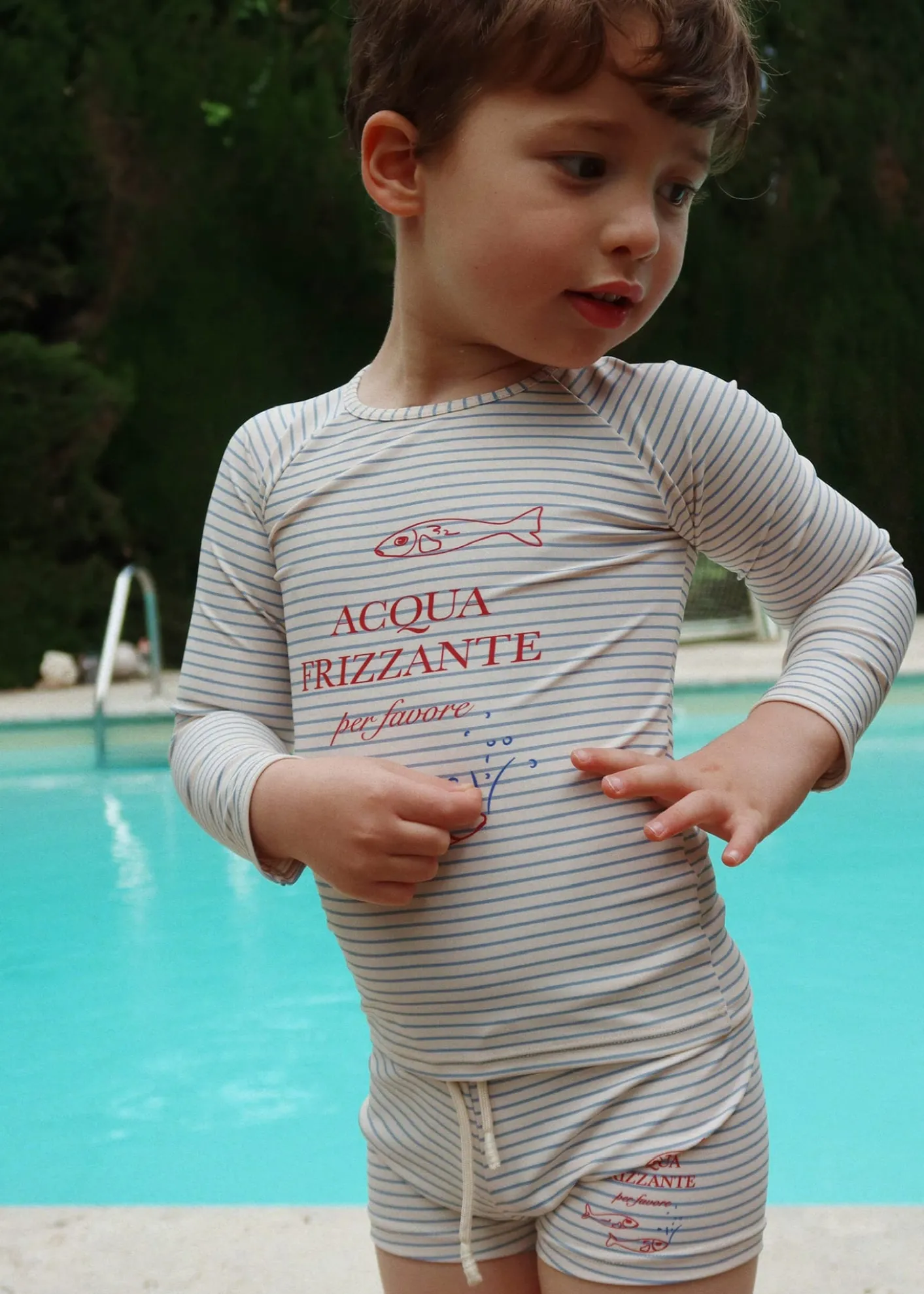 Konges SlojdBoy's Aster Swim Top, Size 9M-6