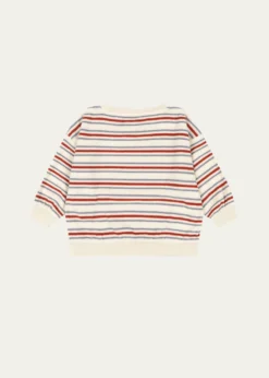 Konges SlojdBoy's Itty Striped Cotton Terry Sweatshirt, Size 6M-8