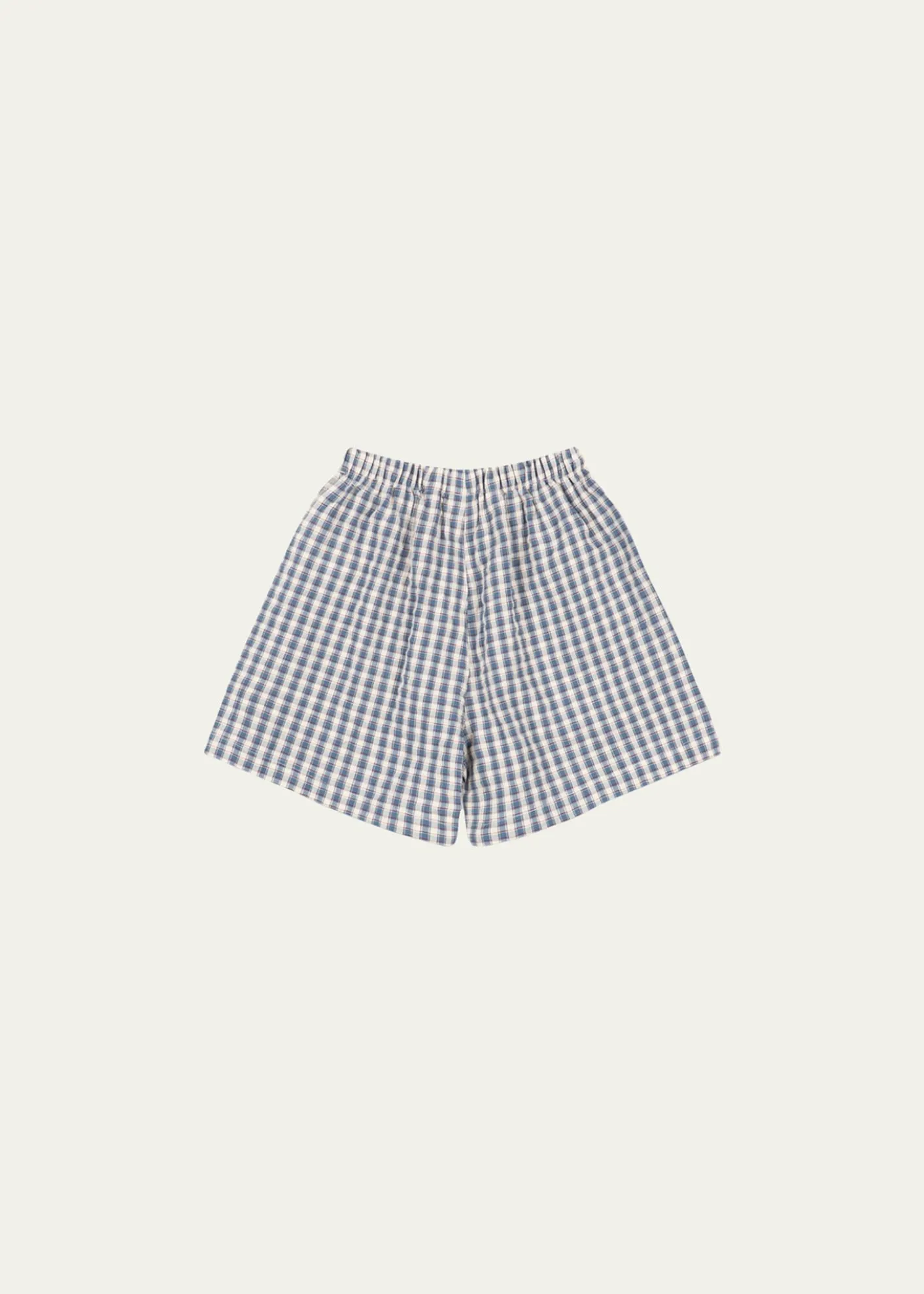 Konges SlojdBoy's Kim Gingham Organic Cotton Shorts, Size 12M-8
