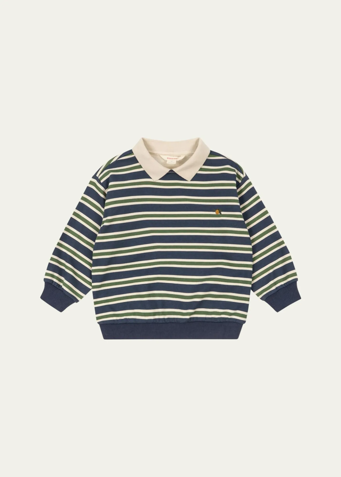 Konges SlojdBoy's Spotty Long-Sleeve Cotton Polo Shirt, 12M-10