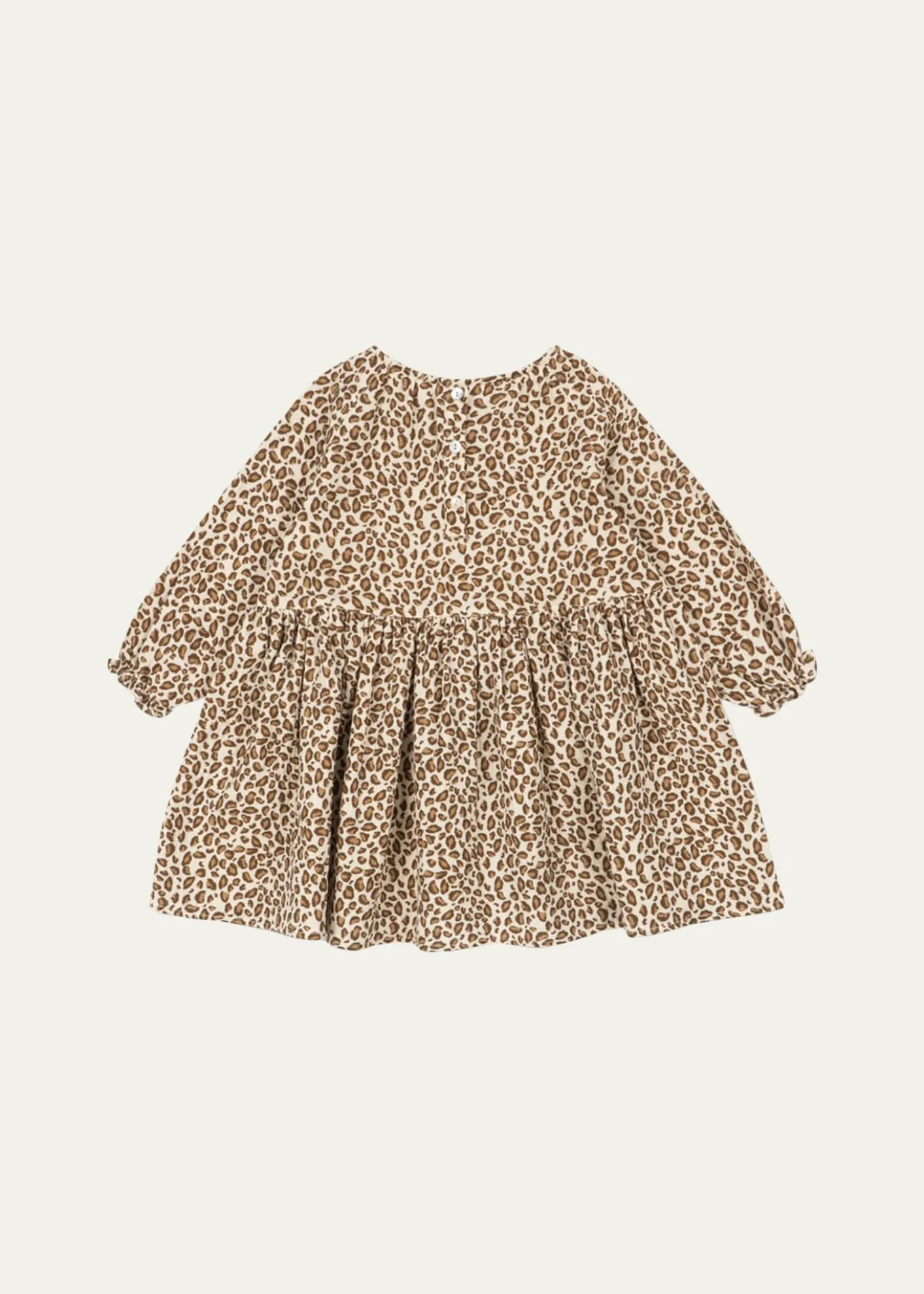 Konges SlojdGirl's Coco Leopard-Print Dress, Size 9M-10