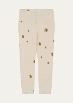 Konges SlojdGirl's Fruit Motif Leggings, Size Premie-18M