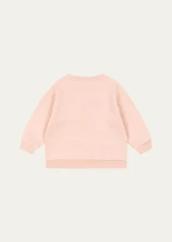 Konges SlojdGirl's Lou Cherry-Embroidered Terry Sweatshirt, Size 6M-8