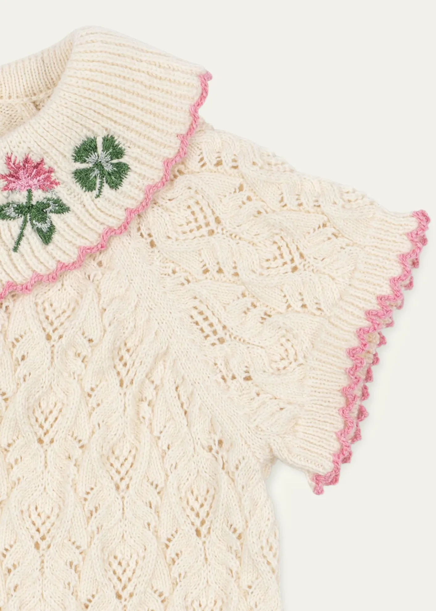 Konges SlojdGirl's Rosier Bodysuit, Size Newborn-18M