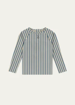 Konges SlojdBoy's Aster Striped Swim Top, Size 9M-10