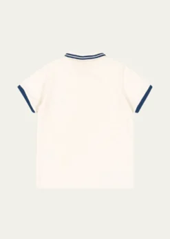 Konges SlojdBoy's Florian Embroidered Polo Shirt, Size 9M-10