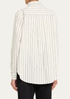 KuleThe Cordel Striped Button-Front Shirt