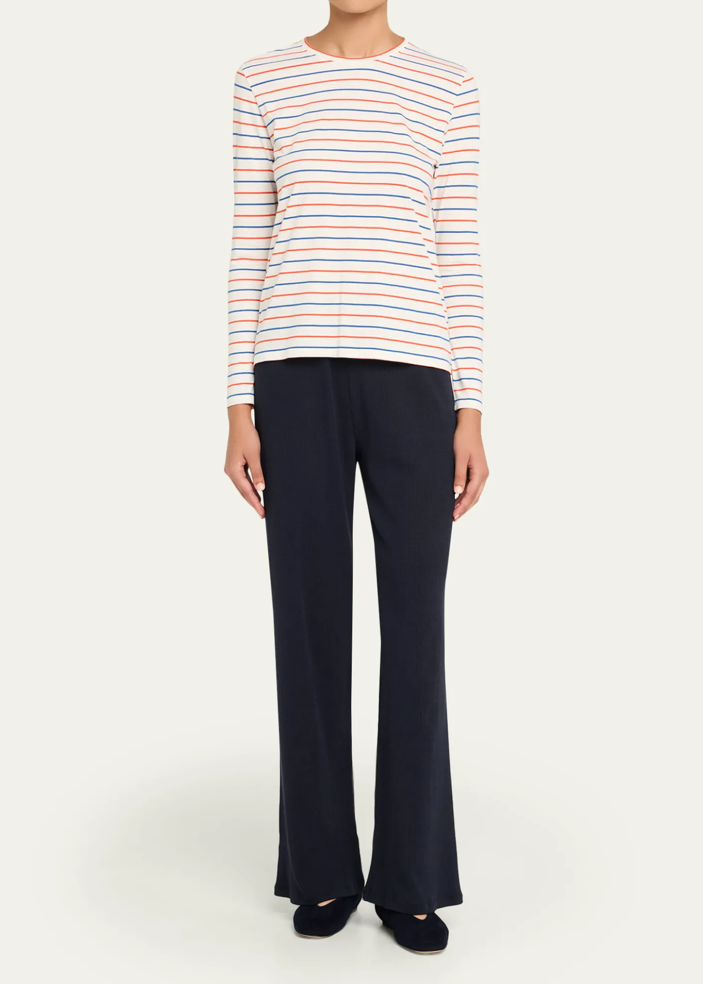 KuleThe Modern Striped Long-Sleeve T-Shirt
