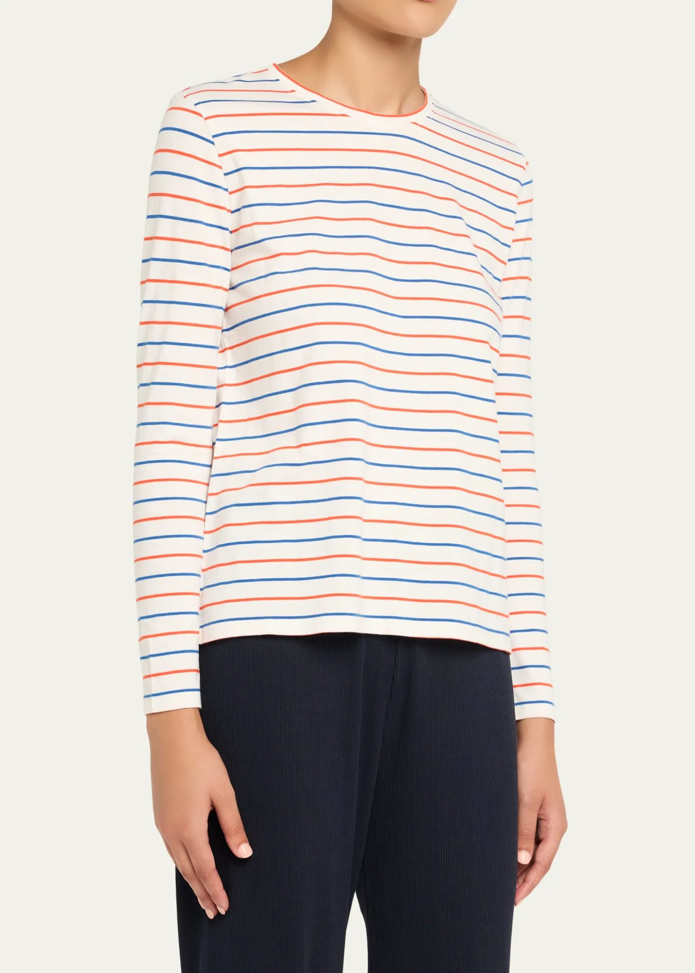 KuleThe Modern Striped Long-Sleeve T-Shirt