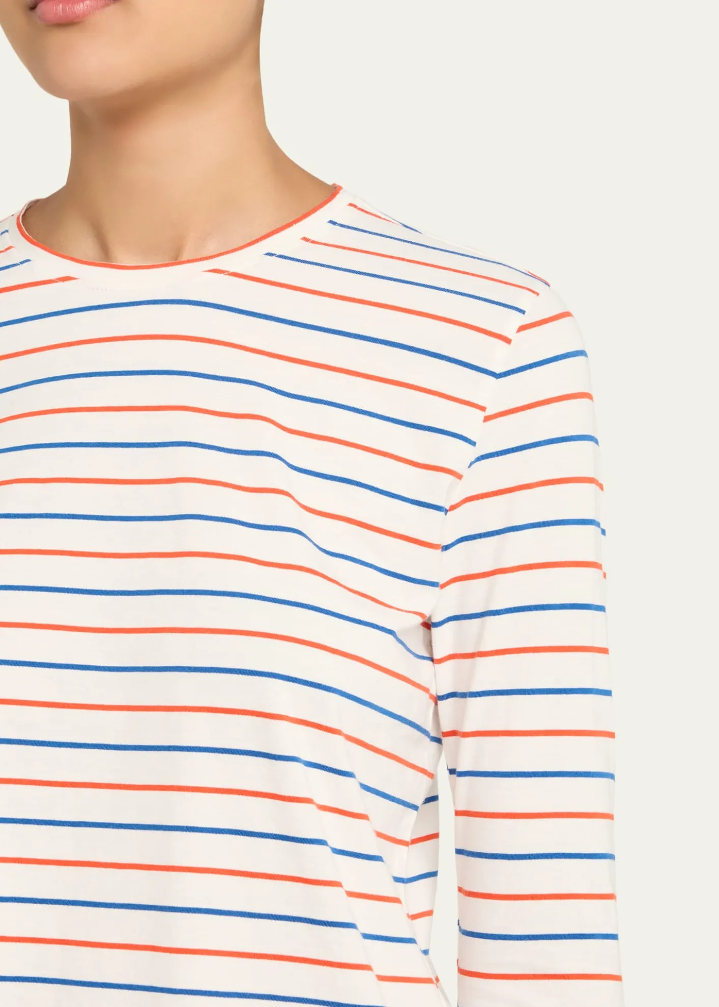 KuleThe Modern Striped Long-Sleeve T-Shirt