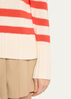 KuleThe Tatum Cotton Stripe Sweater