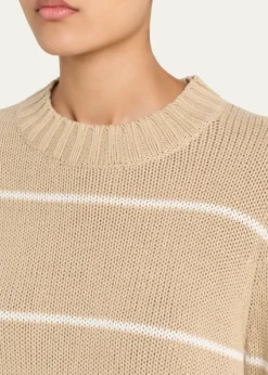 KuleThe Tatum Striped Cotton Sweater