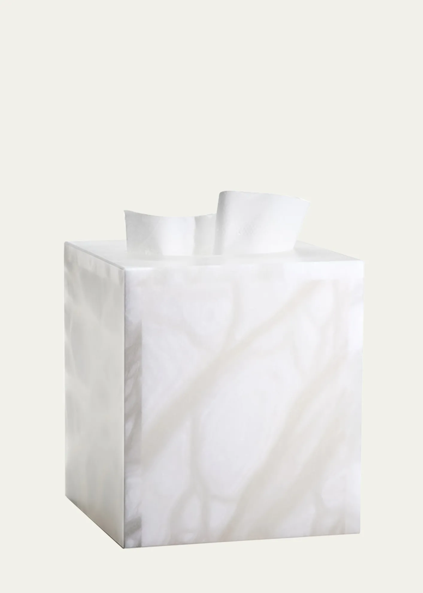 LabrazelAlisa Alabaster Tissue Cover, White
