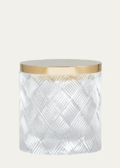 LabrazelBasket Weave Canister