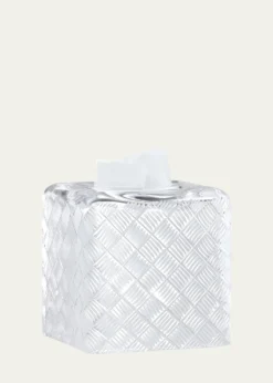 LabrazelBasket Weave Tissue Box Cover