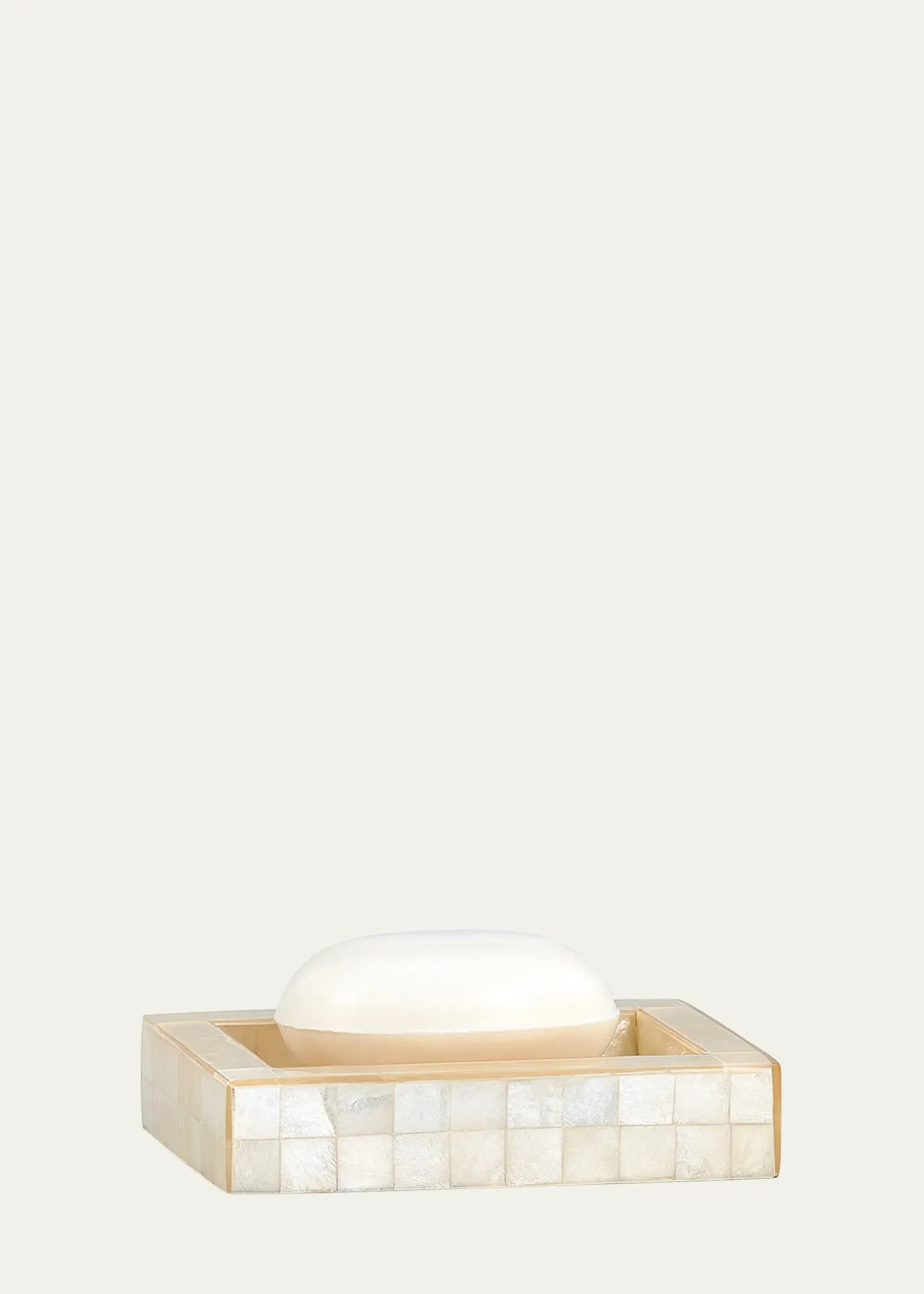 LabrazelCapiz Ivory Soap Dish