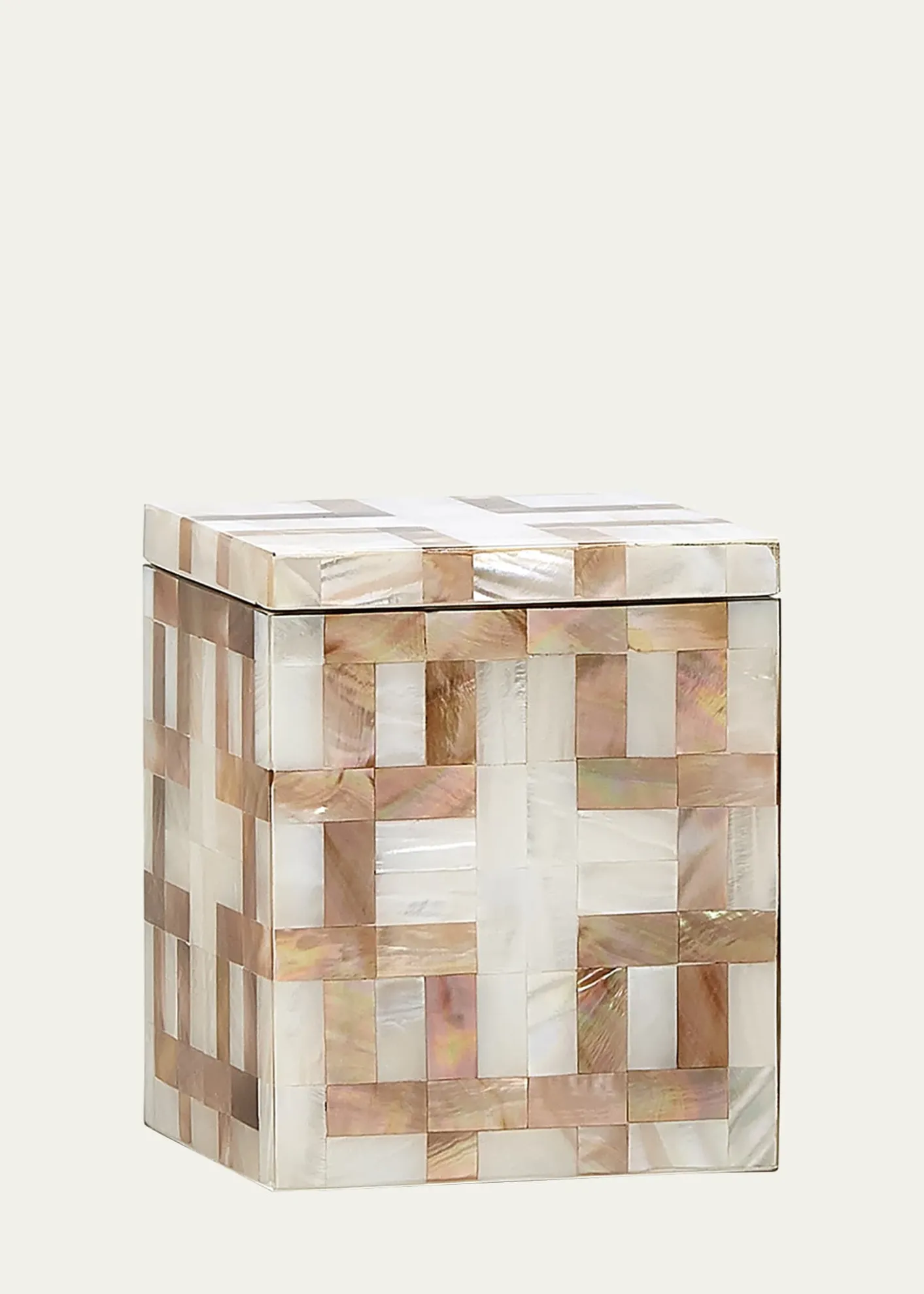LabrazelParquet Bath Canister