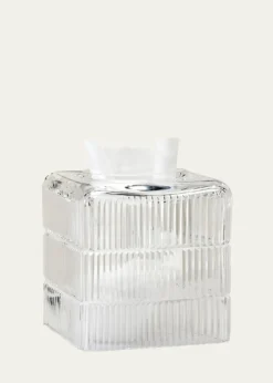 LabrazelPrisma Clear Tissue Box Cover