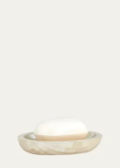 LabrazelWhite Agate Soap Dish