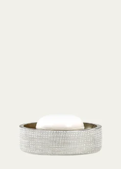 LabrazelWoven Soap Dish, Platinum