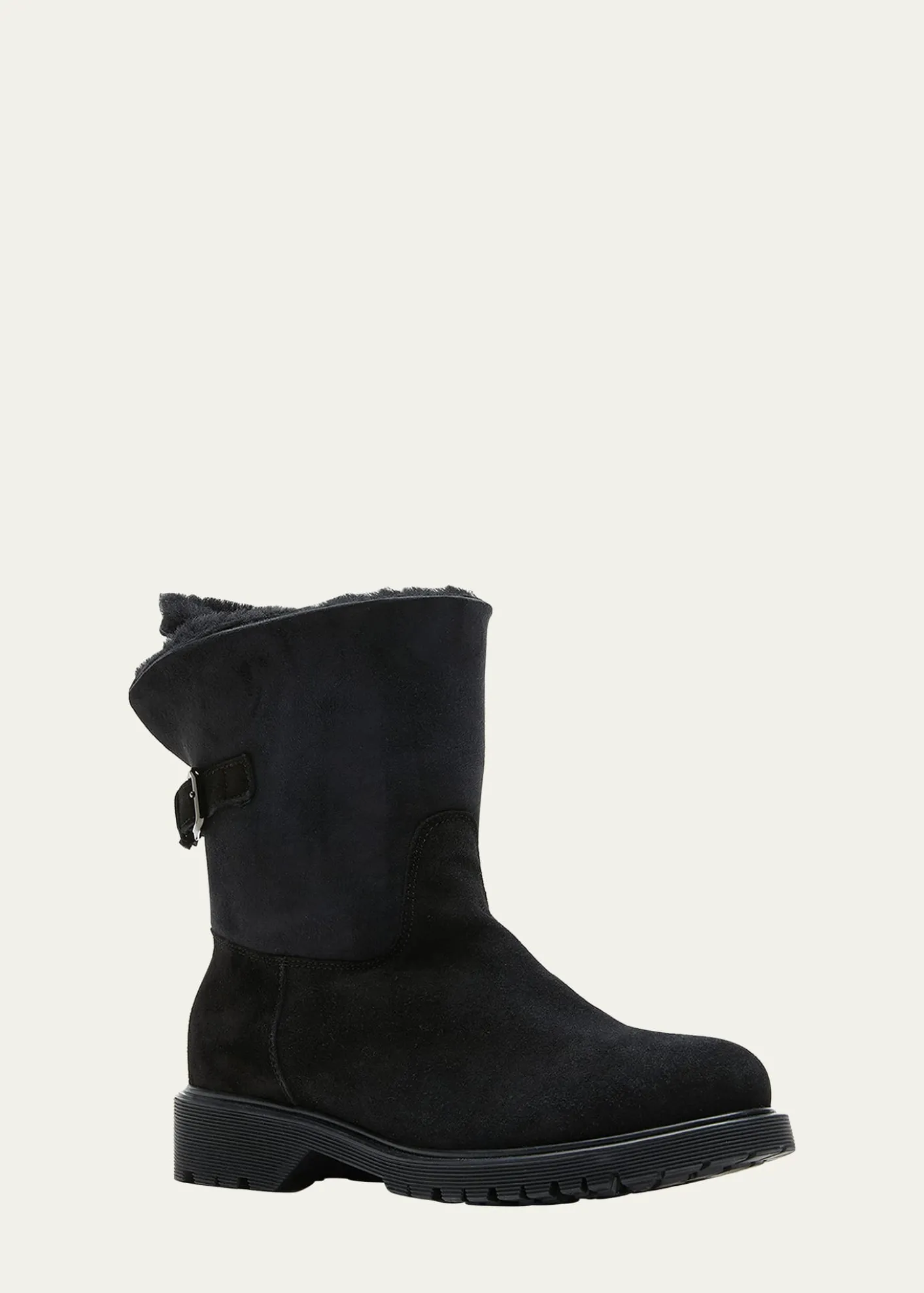 La CanadienneHadley Shearling-Lined Suede Boots