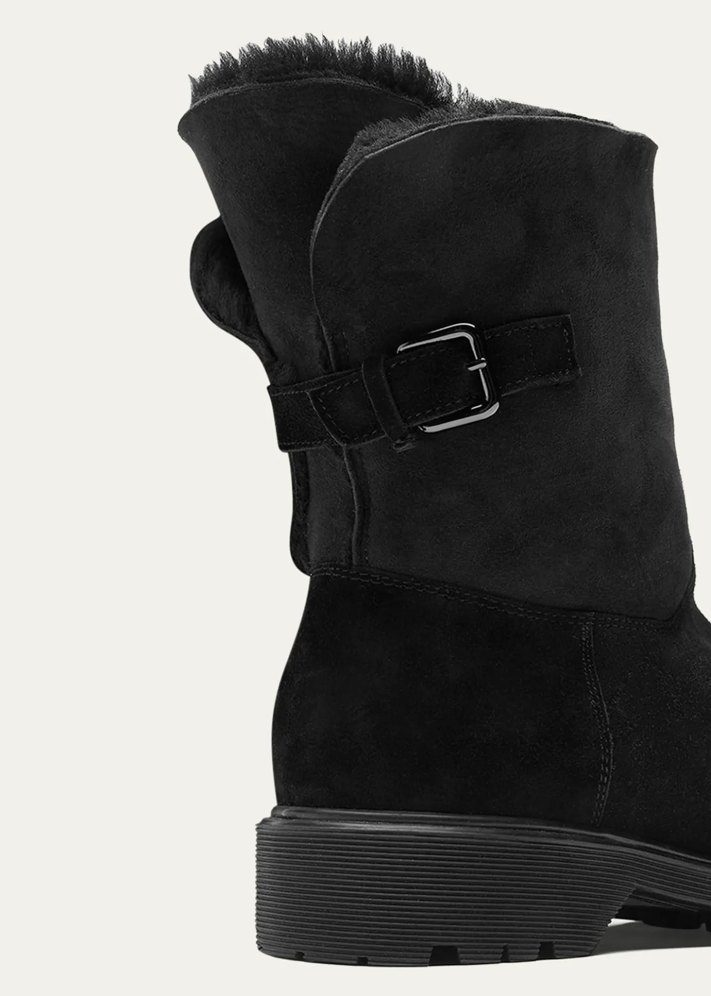 La CanadienneHadley Shearling-Lined Suede Boots