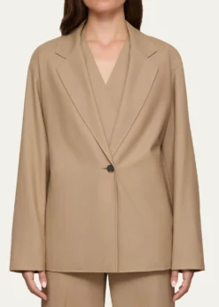 Lafayette 148 New YorkBelted Single-Button Blazer