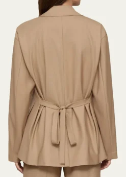 Lafayette 148 New YorkBelted Single-Button Blazer