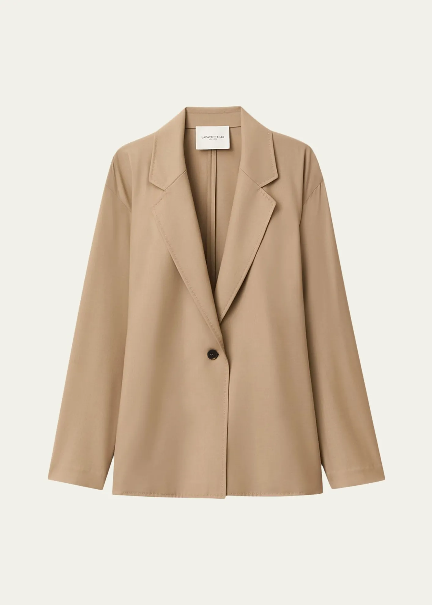 Lafayette 148 New YorkBelted Single-Button Blazer