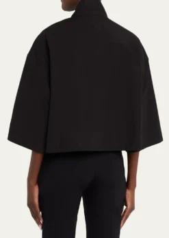 Lafayette 148 New YorkBoxy Cropped Cotton Jacket