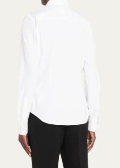 Lafayette 148 New YorkButton-Down Spread-Collar Shirt