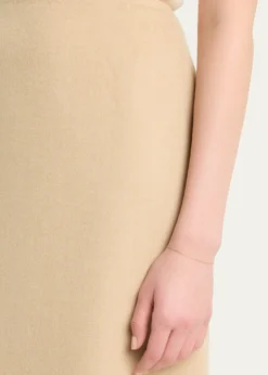 Lafayette 148 New YorkCashmere-Blend Midi Pencil Skirt