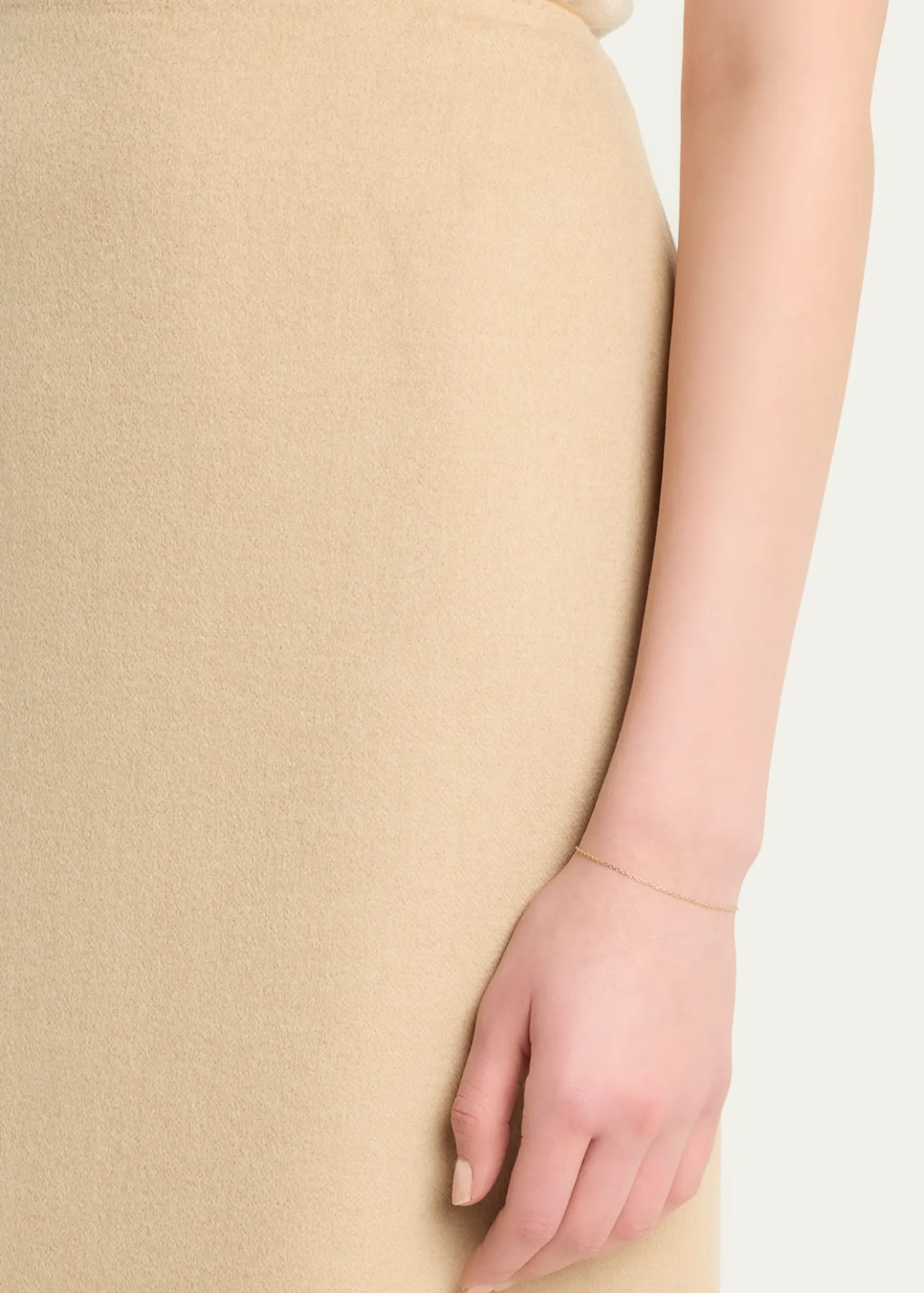 Lafayette 148 New YorkCashmere-Blend Midi Pencil Skirt