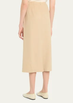 Lafayette 148 New YorkCashmere-Blend Midi Pencil Skirt