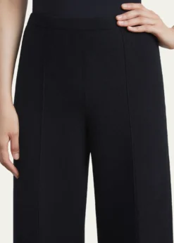 Lafayette 148 New YorkCashmere Double-Knit Pull-On Pants