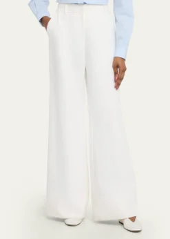 Lafayette 148 New YorkCharles Wide-Leg Twill Pants