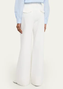 Lafayette 148 New YorkCharles Wide-Leg Twill Pants