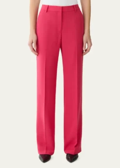 Lafayette 148 New YorkGates Straight-Leg Crepe Pants