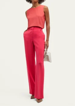Lafayette 148 New YorkGates Straight-Leg Crepe Pants