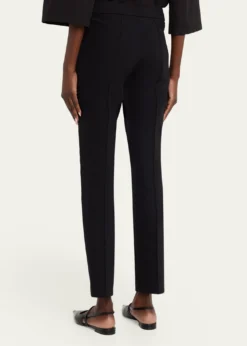 Lafayette 148 New YorkGramercy Cropped Slim-Fit Pintuck Pants