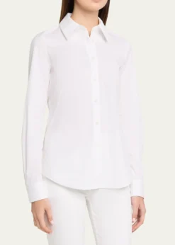 Lafayette 148 New YorkKennedy Button-Down Shirt