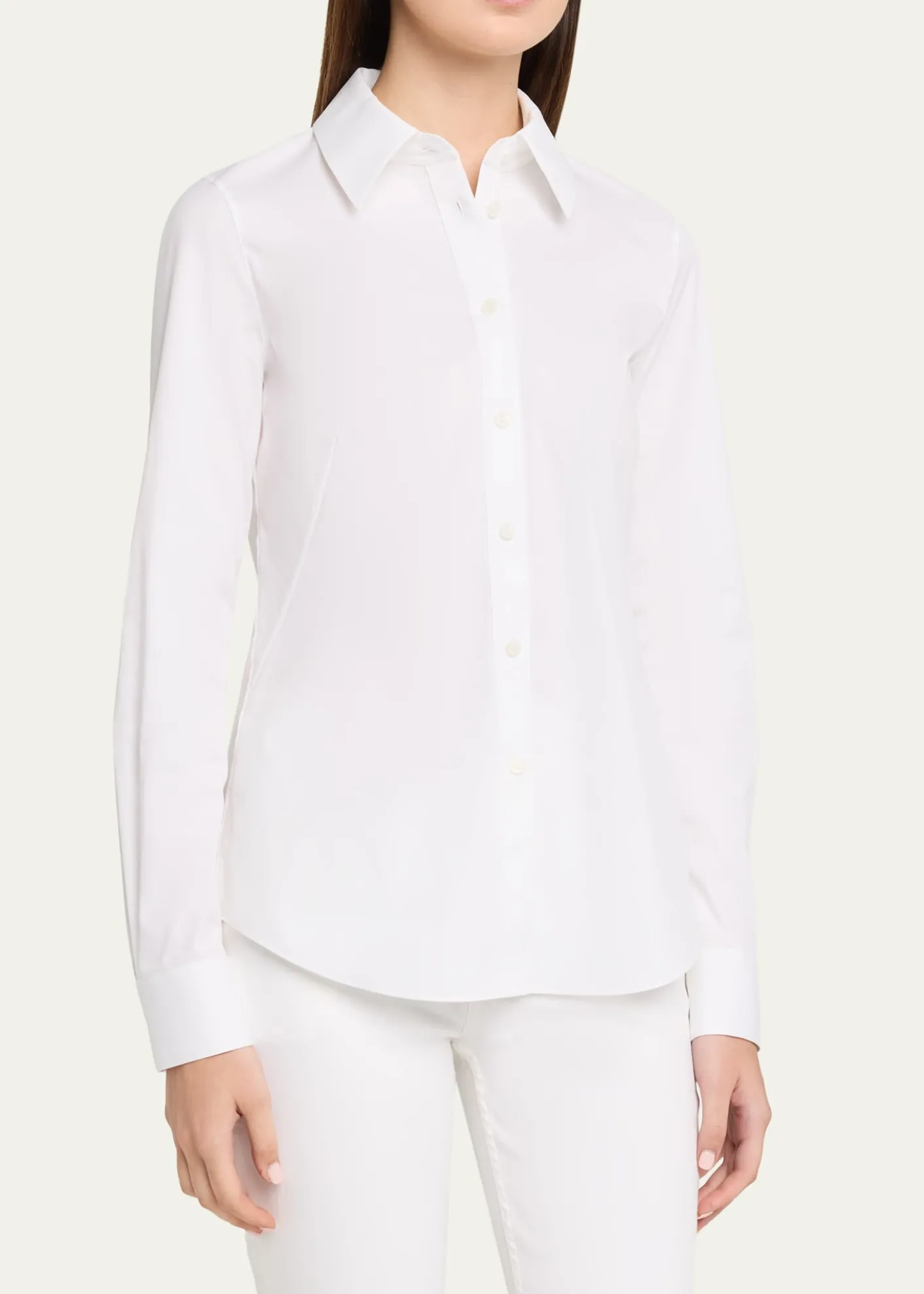 Lafayette 148 New YorkKennedy Button-Down Shirt