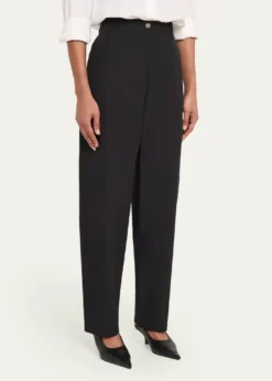 Lafayette 148 New YorkKent Linen-Viscose Barrel Pants