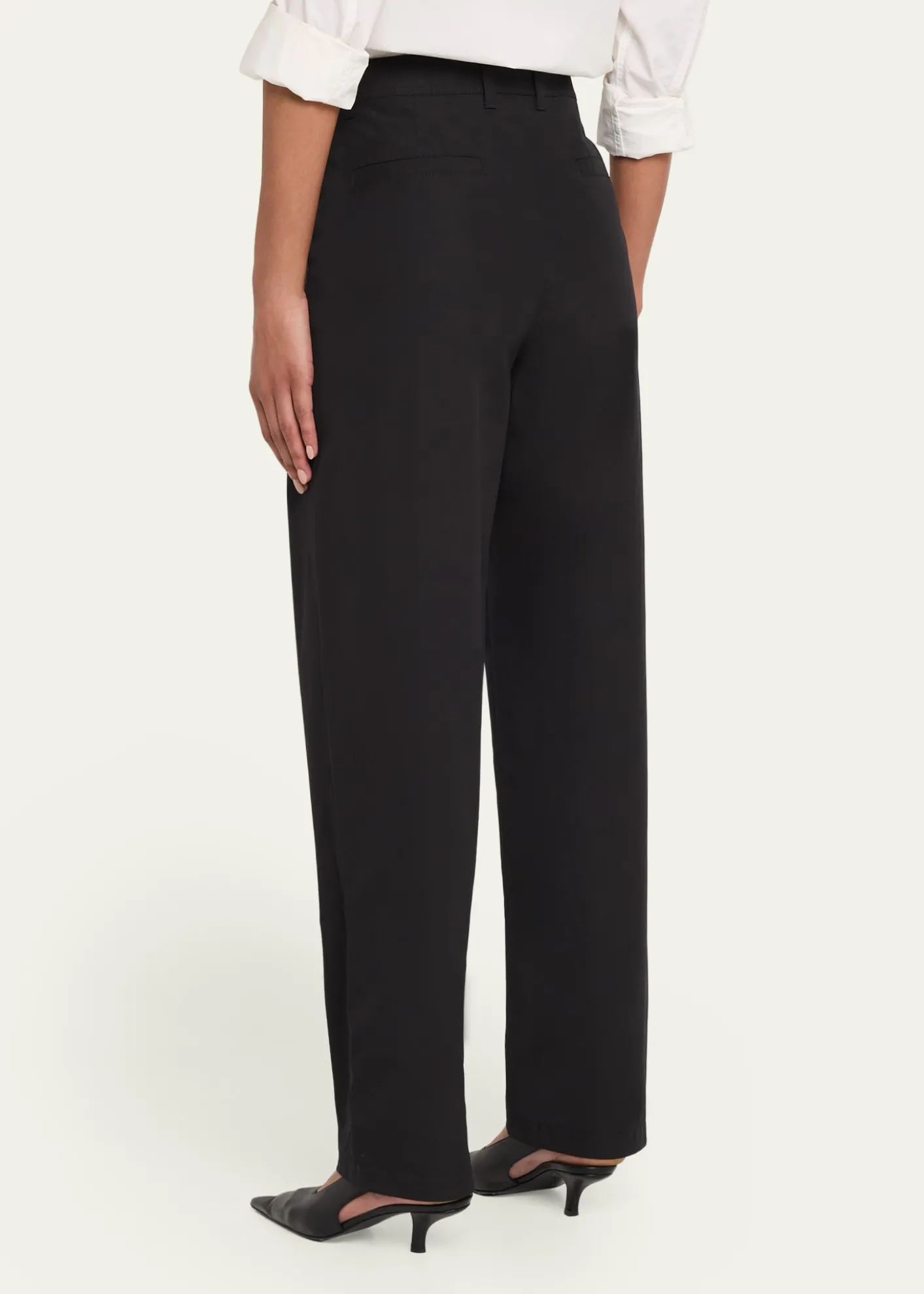 Lafayette 148 New YorkKent Linen-Viscose Barrel Pants