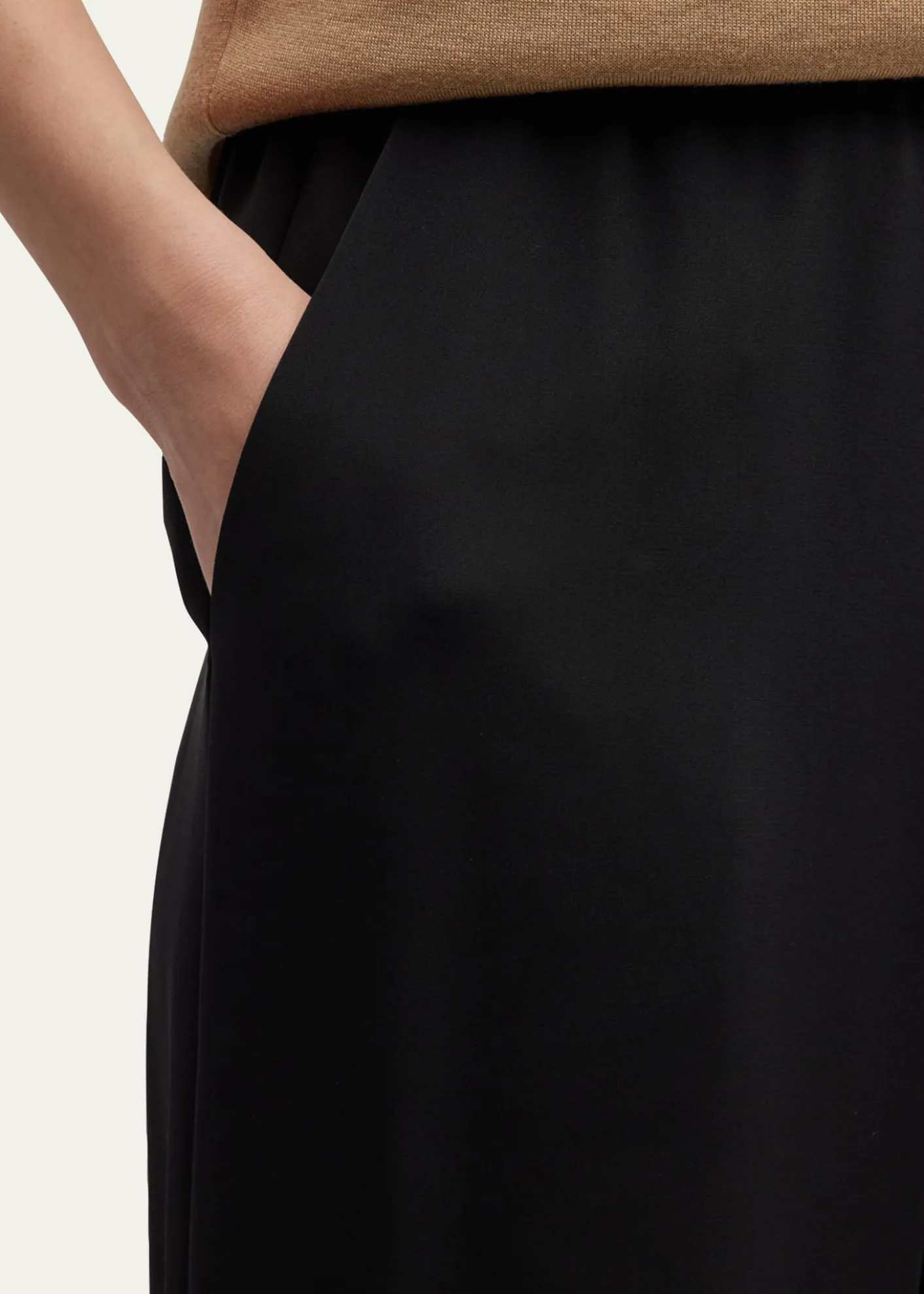 Lafayette 148 New YorkPerry Wide-Leg Stretch Silk Pants