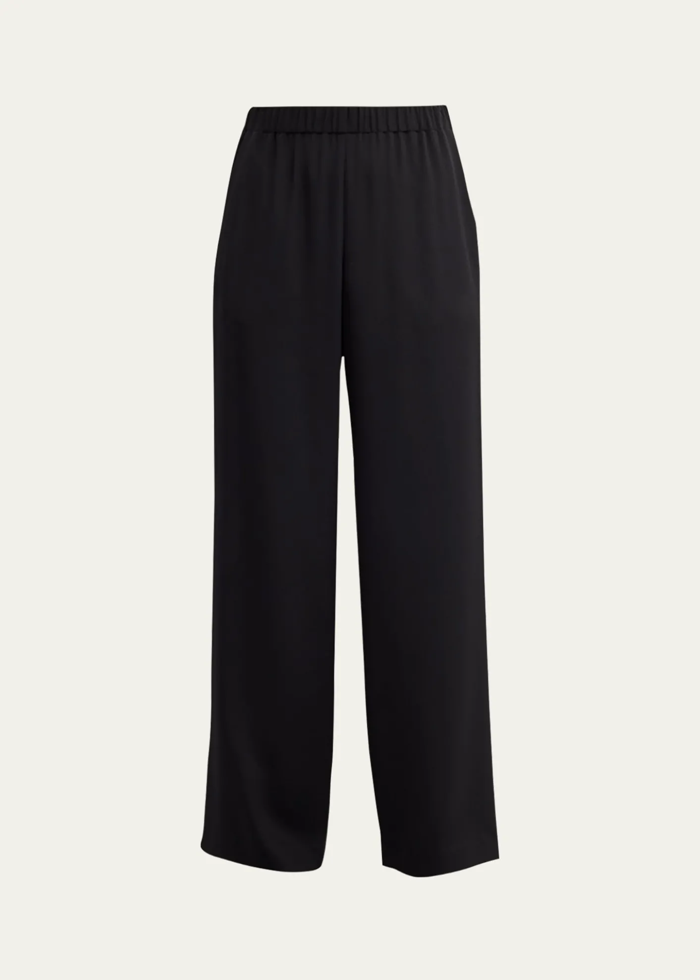 Lafayette 148 New YorkPerry Wide-Leg Stretch Silk Pants