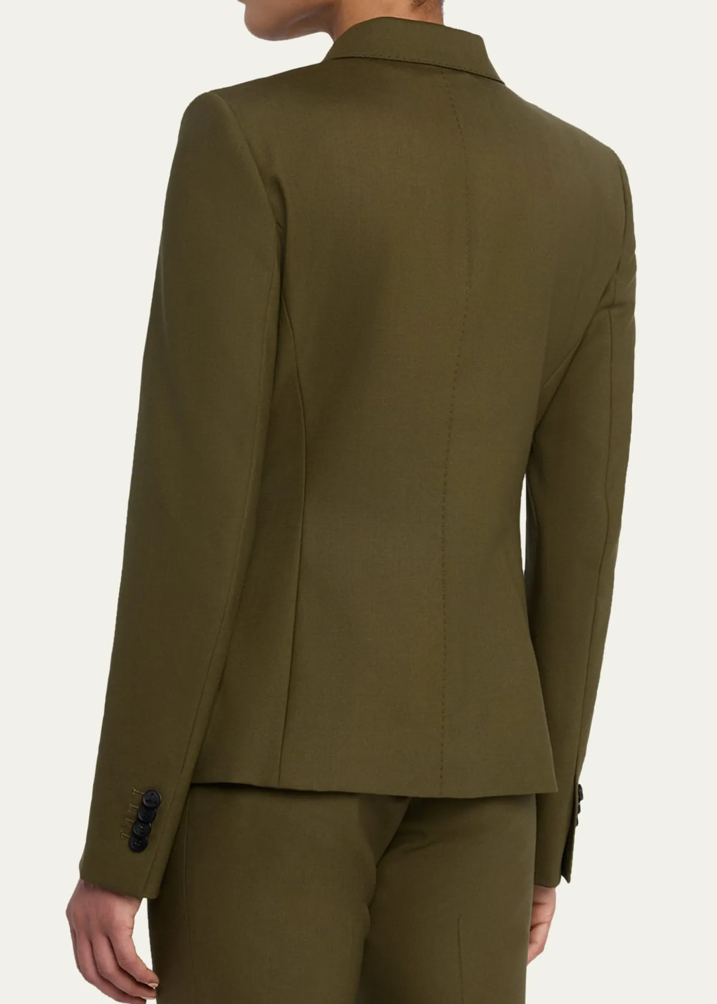 Lafayette 148 New YorkPick Stitch Stretch Wool Blazer