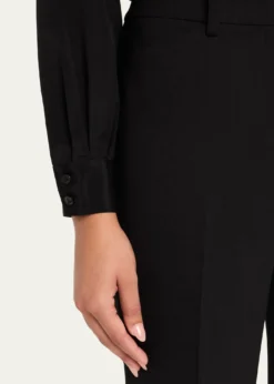 Lafayette 148 New YorkReade Double-Face Stretch Wool Pants